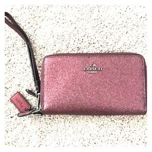 Coach Bags - Metallic Cherry Coach Wallet NWT Coach Bags - Metallic Cherry Coach Wallet NWT
